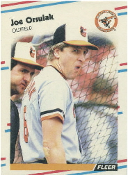 1988 Fleer Update Baseball Cards       002      Joe Orsulak